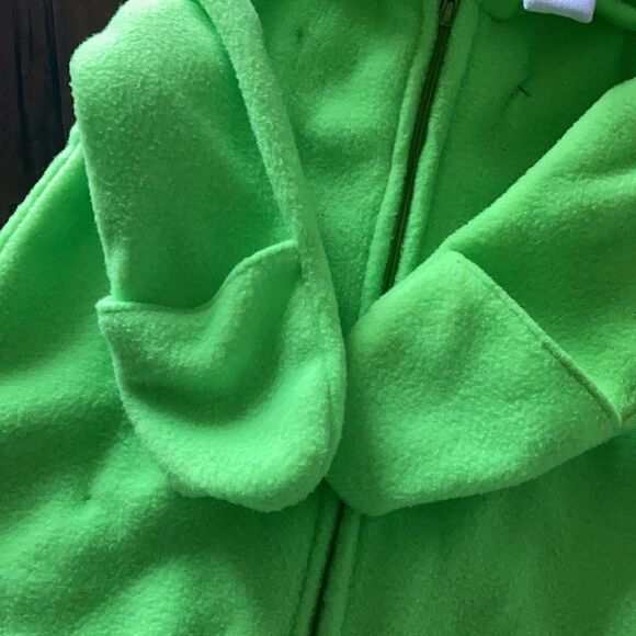 Handmade Fleece Monster Tree Frog LIGHT UP Halloween Costume 0-12 Months 🐸 - Picture 9 of 13